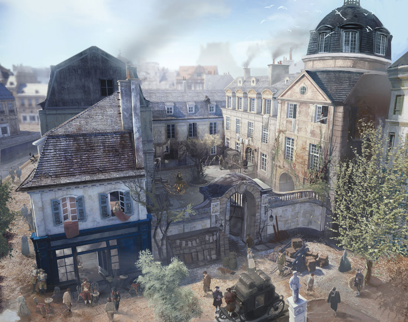 Illustration for article titled El genial trabajo artístico detrás de Assassin´s Creed Unity
